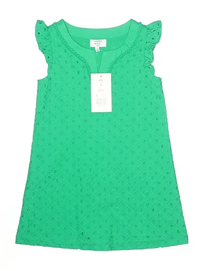 Pre-owned Crown & Ivy Kids' Dress In Green
