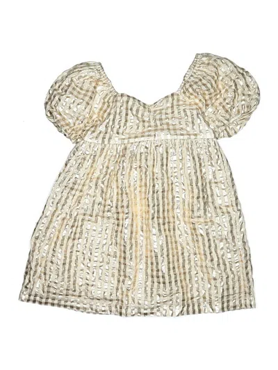 Pre-owned Crown & Ivy Kids' Dress In Ivory