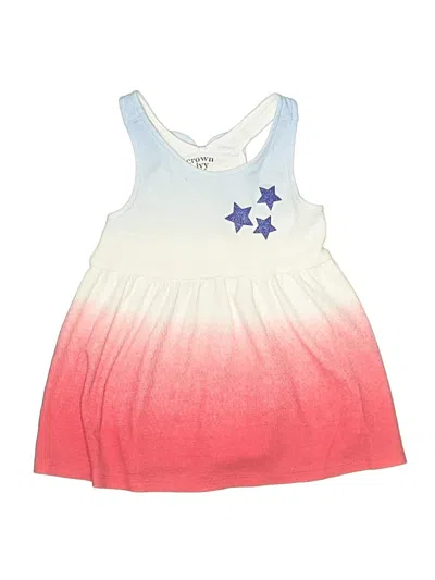 Pre-owned Crown & Ivy Kids' Dress In Pink