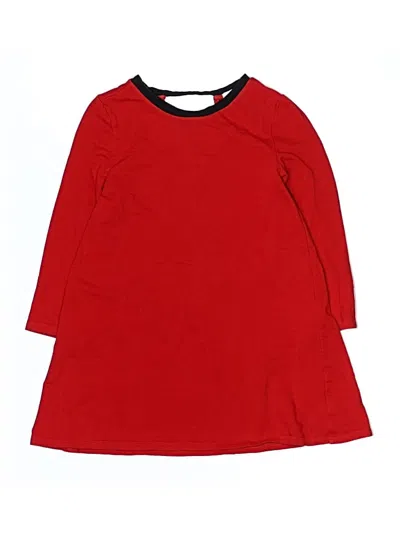 Pre-owned Crown & Ivy Kids' Dress In Red