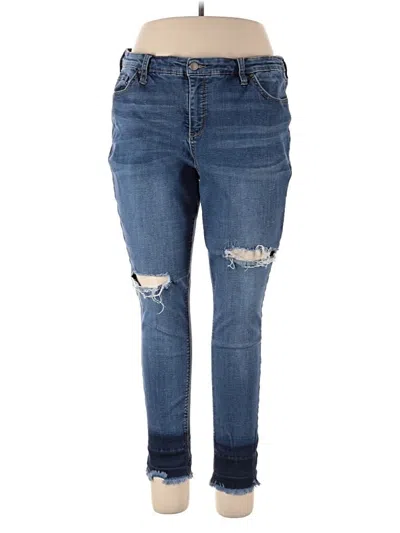 Pre-owned Crown & Ivy Jeans In Blue