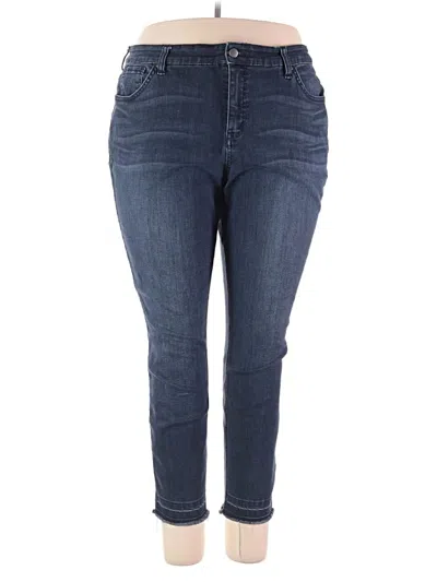 Pre-owned Crown & Ivy Jeans In Blue