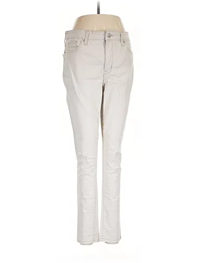 Pre-owned Crown & Ivy Jeans In Ivory