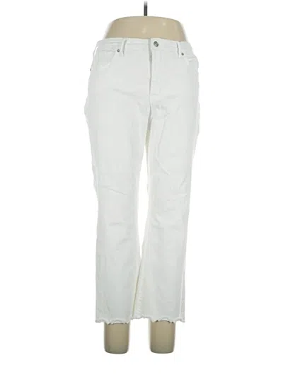 Pre-owned Crown & Ivy Jeans In Ivory