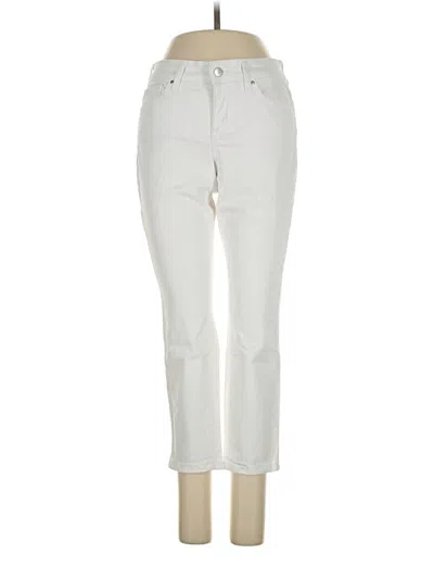 Pre-owned Crown & Ivy Jeans In Ivory