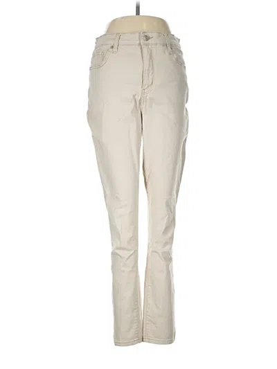 Pre-owned Crown & Ivy Jeans In Ivory