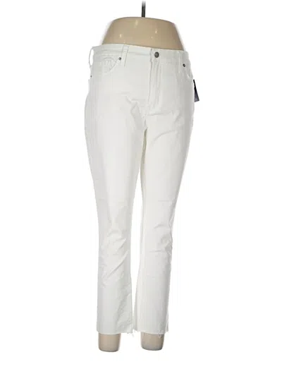 Crown & Ivy Jeans In Ivory