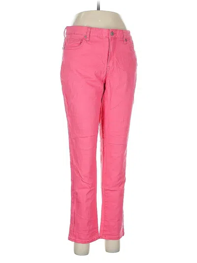 Pre-owned Crown & Ivy Jeans In Pink