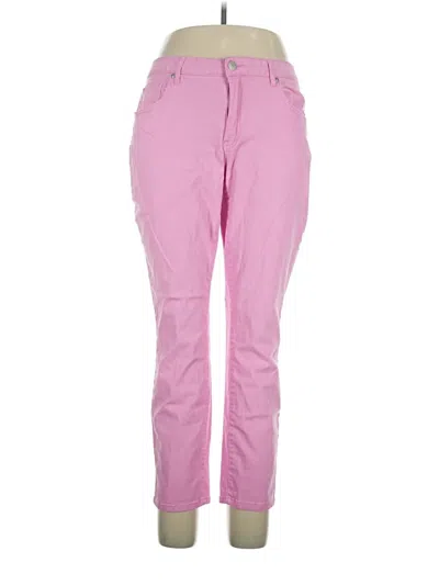 Pre-owned Crown & Ivy Jeans In Pink