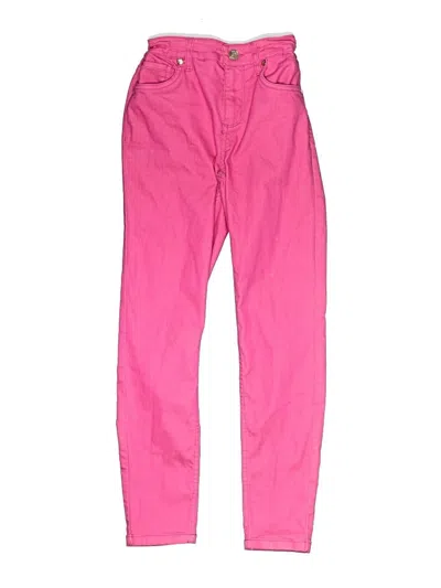 Pre-owned Crown & Ivy Kids' Jeans In Pink