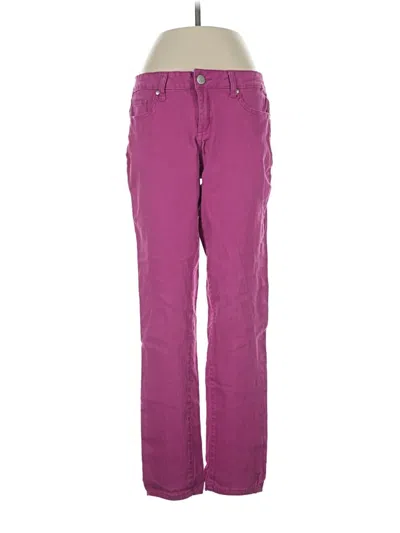 Pre-owned Crown & Ivy Jeans In Purple