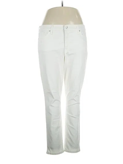 Pre-owned Crown & Ivy Jeans In White