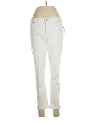 Pre-owned Crown & Ivy Jeans In White