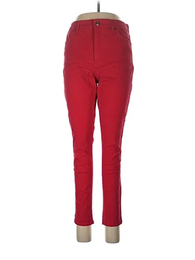 Pre-owned Crown & Ivy Jeggings In Red