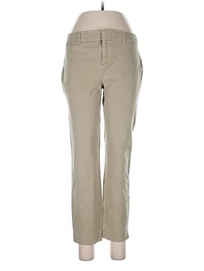 Pre-owned Crown & Ivy Khaki Pant In Brown