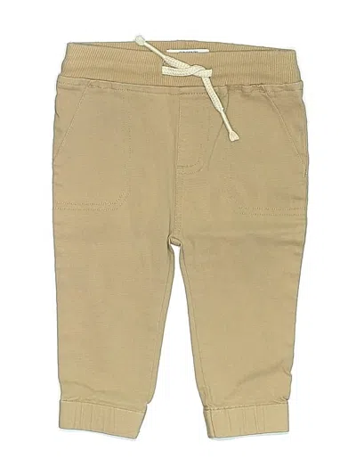 Pre-owned Crown & Ivy Kids' Khaki Pant In Brown