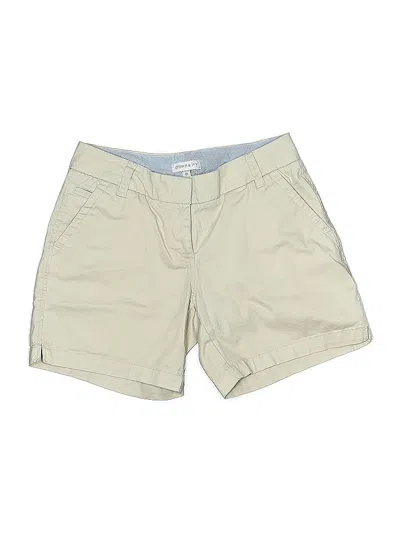 Pre-owned Crown & Ivy Khaki Shorts In Brown