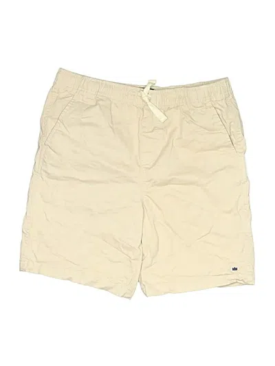 Pre-owned Crown & Ivy Kids' Khaki Shorts In Brown