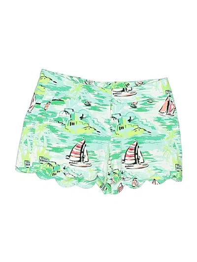 Pre-owned Crown & Ivy Khaki Shorts In Green