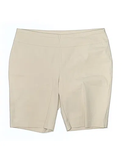 Pre-owned Crown & Ivy Khaki Shorts In Tan