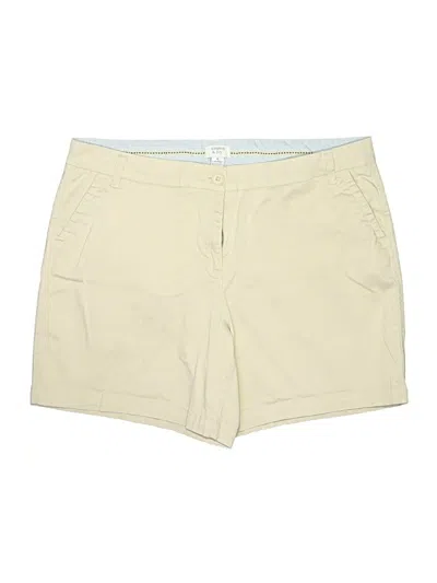Pre-owned Crown & Ivy Khaki Shorts In Tan