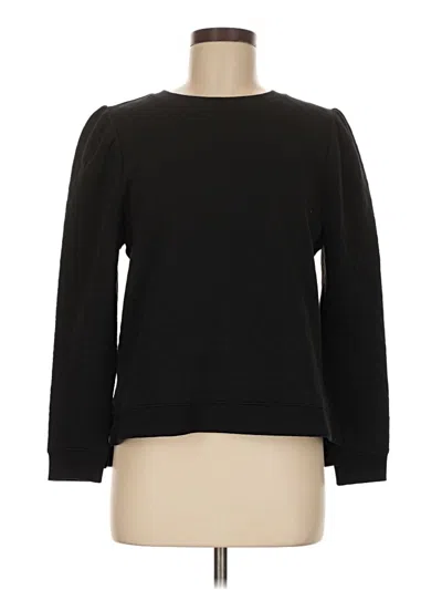 Pre-owned Crown & Ivy Pullover Sweater In Black