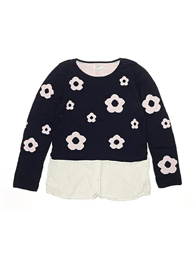 Pre-owned Crown & Ivy Kids' Pullover Sweater In Blue