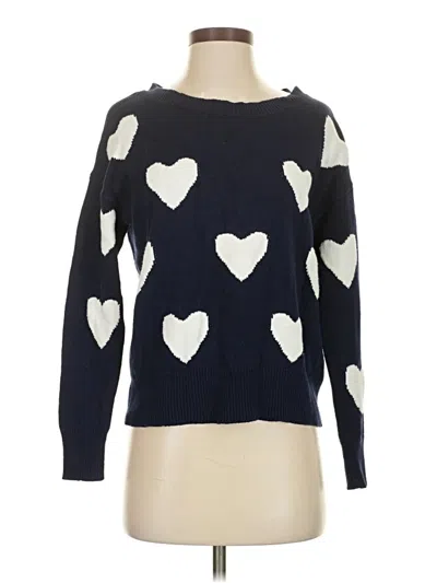 Pre-owned Crown & Ivy Pullover Sweater In Blue