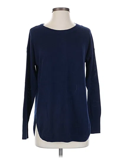 Pre-owned Crown & Ivy Pullover Sweater In Blue
