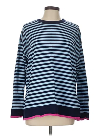 Pre-owned Crown & Ivy Pullover Sweater In Blue