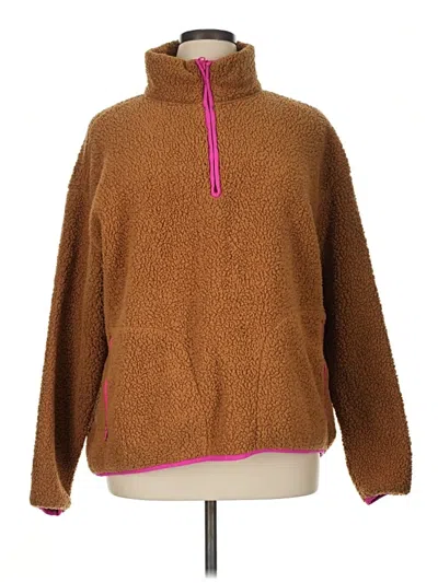 Pre-owned Crown & Ivy Pullover Sweater In Brown