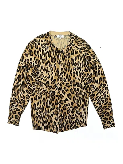 Pre-owned Crown & Ivy Kids' Pullover Sweater In Gold