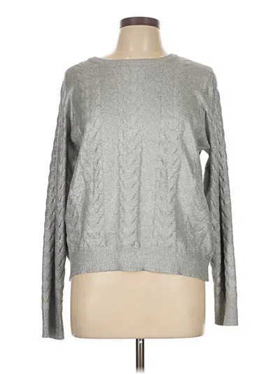 Pre-owned Crown & Ivy Pullover Sweater In Gray