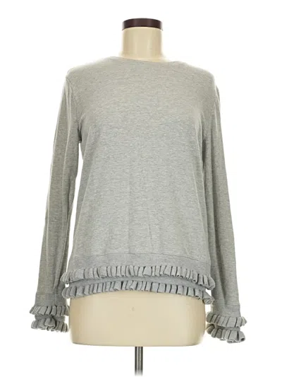 Pre-owned Crown & Ivy Pullover Sweater In Gray