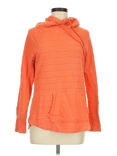 Pre-owned Crown & Ivy Pullover Sweater In Orange