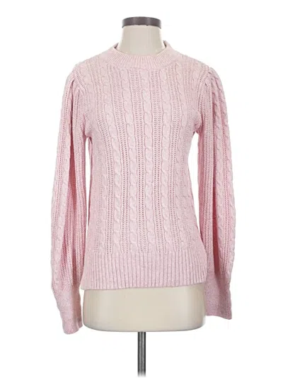 Pre-owned Crown & Ivy Pullover Sweater In Pink