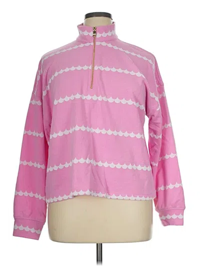 Pre-owned Crown & Ivy Pullover Sweater In Pink