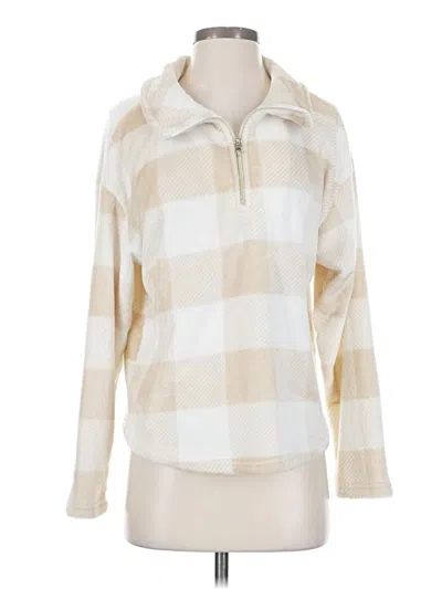 Pre-owned Crown & Ivy Pullover Sweater In White
