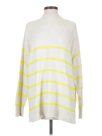 Pre-owned Crown & Ivy Pullover Sweater In Yellow
