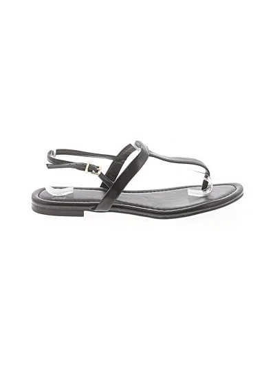 Pre-owned Crown & Ivy Sandals In Black