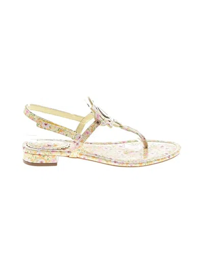 Pre-owned Crown & Ivy Sandals In White