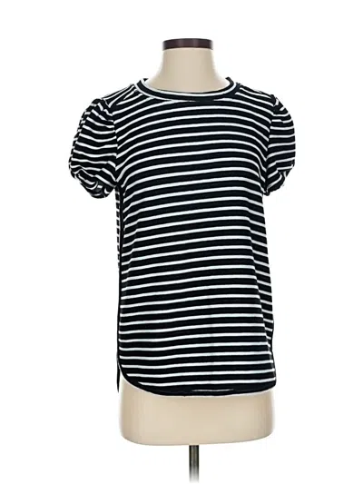 Pre-owned Crown & Ivy Short Sleeve T-shirt In Black