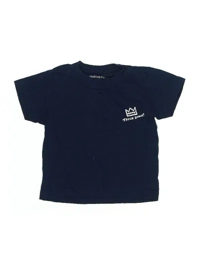 Pre-owned Crown & Ivy Kids' Short Sleeve T-shirt In Blue