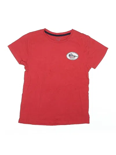 Pre-owned Crown & Ivy Kids' Short Sleeve T-shirt In Red