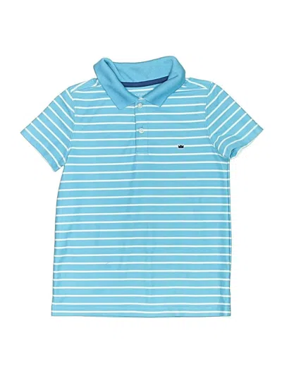 Pre-owned Crown & Ivy Kids' Short Sleeve Top Blue Tops