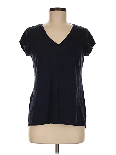 Pre-owned Crown & Ivy Short Sleeve T-shirt In Black