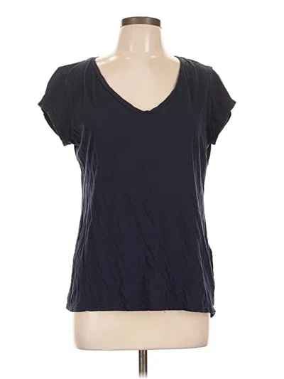 Pre-owned Crown & Ivy Short Sleeve T-shirt In Blue