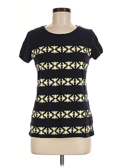 Pre-owned Crown & Ivy Short Sleeve T-shirt In Gold