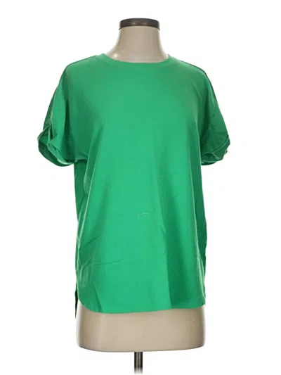 Pre-owned Crown & Ivy Short Sleeve T-shirt In Green