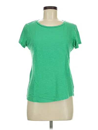 Pre-owned Crown & Ivy Short Sleeve T-shirt In Green